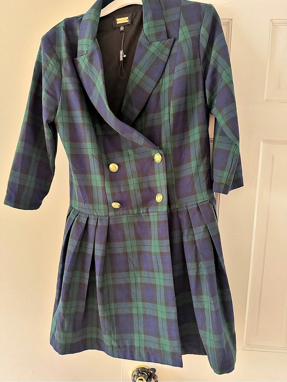 Alexia Admor Jackie 3/4 sleeves blazer Dress Size 12 NWT - Picture 5 of 8